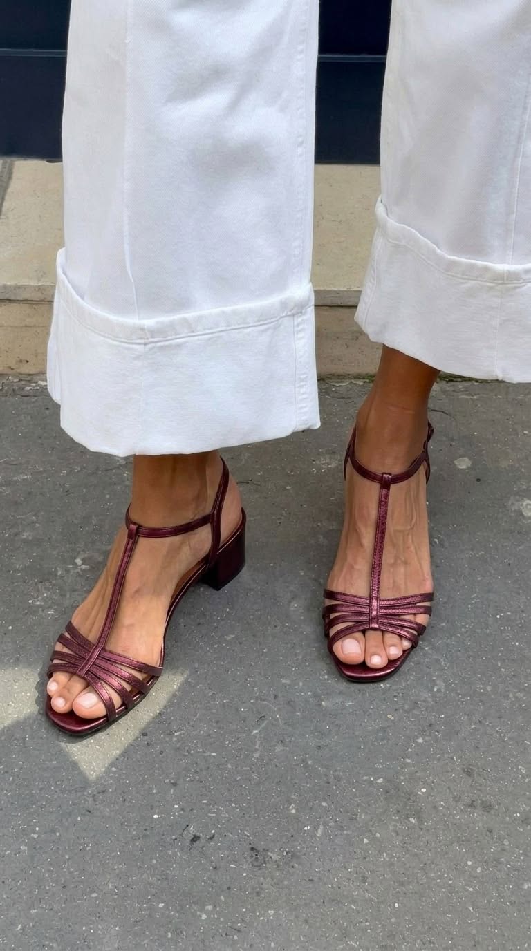 Allegra | Elegante gyldne sandaler til hverdagsbrug