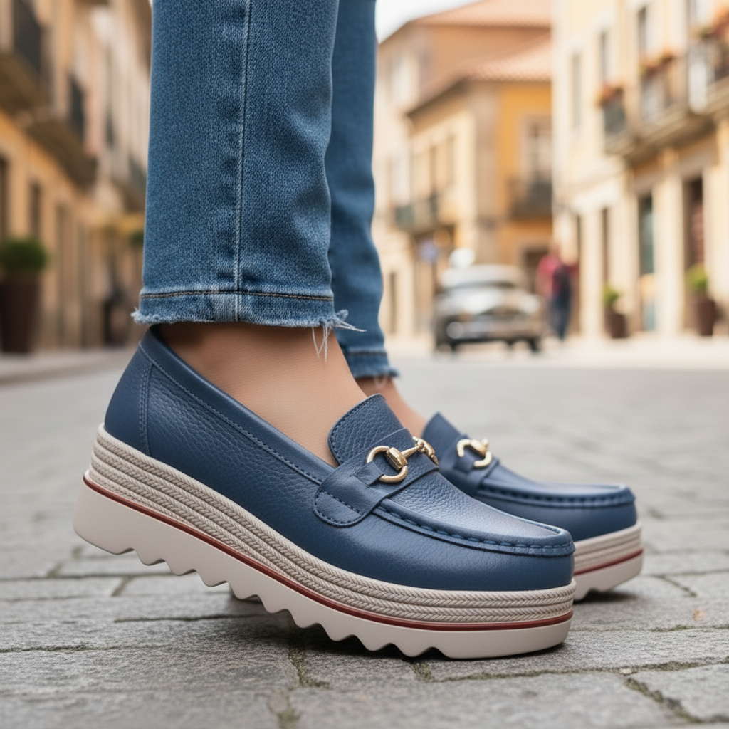 Amalie™ | Ortopædiske Platform Loafers