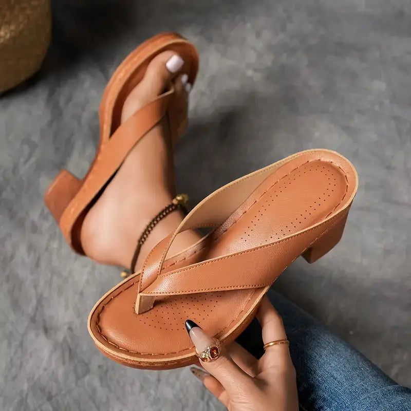 Jette | Elegante sandaler med hæl