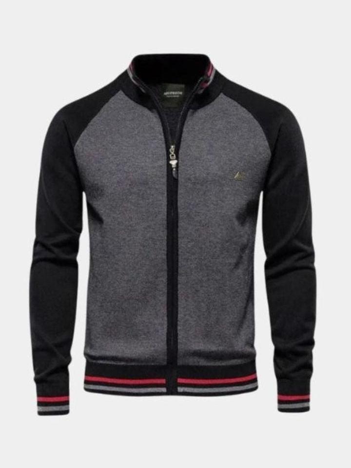 Felix™ | Uldcardigan med Lynlås