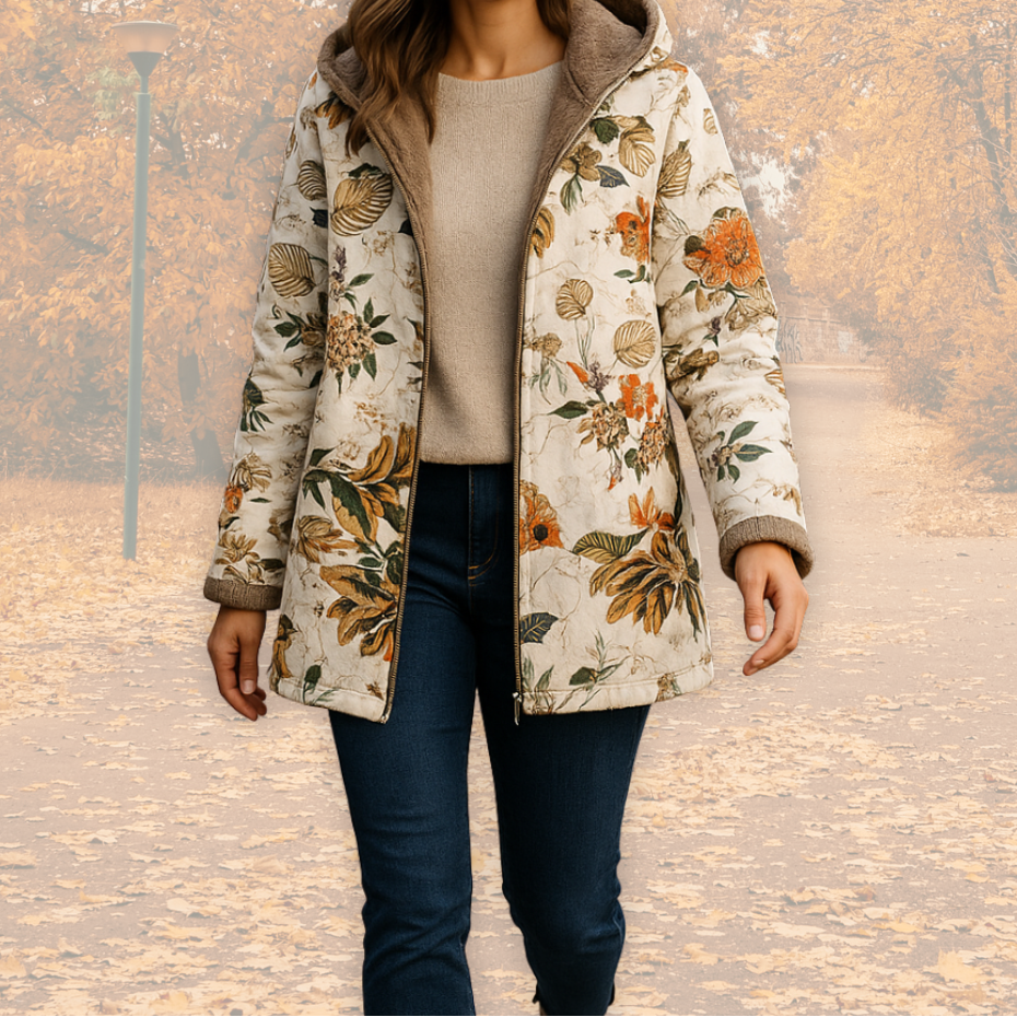Vera™ | Varm Parka med Blødt For