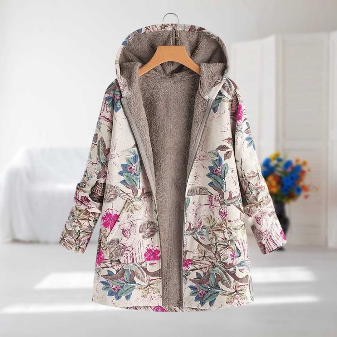 Vera™ | Varm Parka med Blødt For
