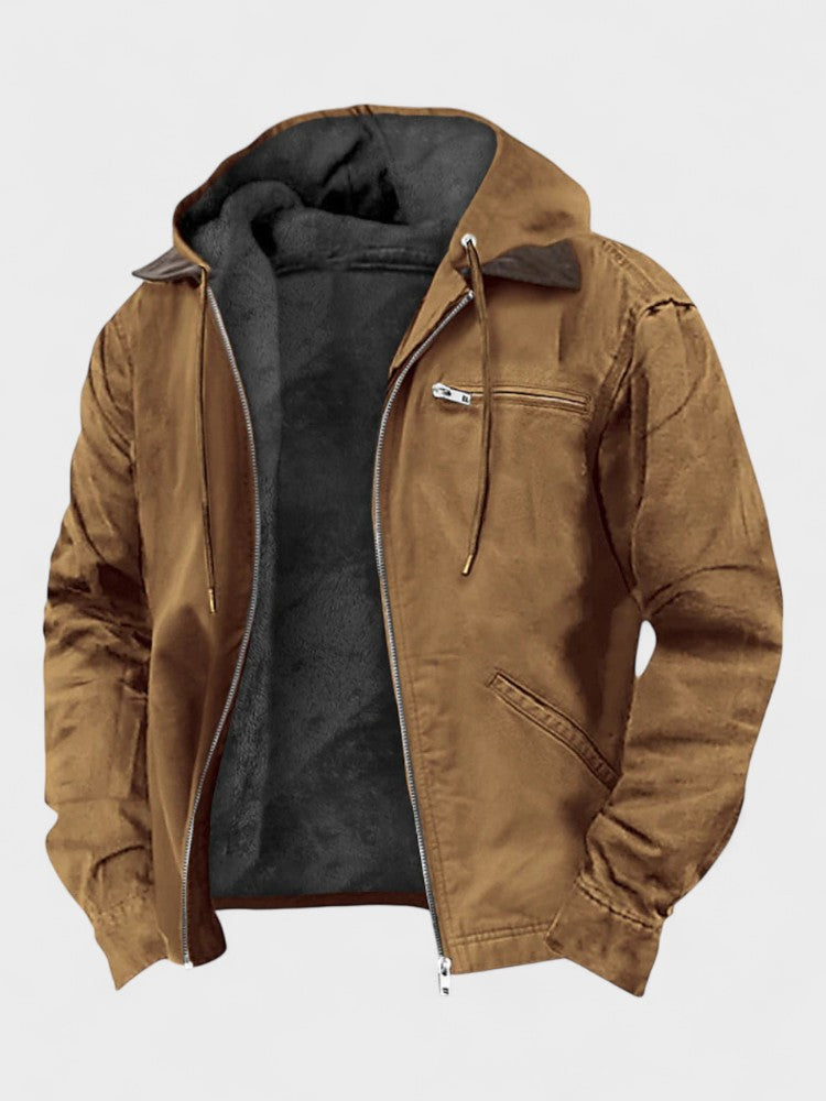 Gaspard™ | Stilfuld Hættetrøje med Lynlås