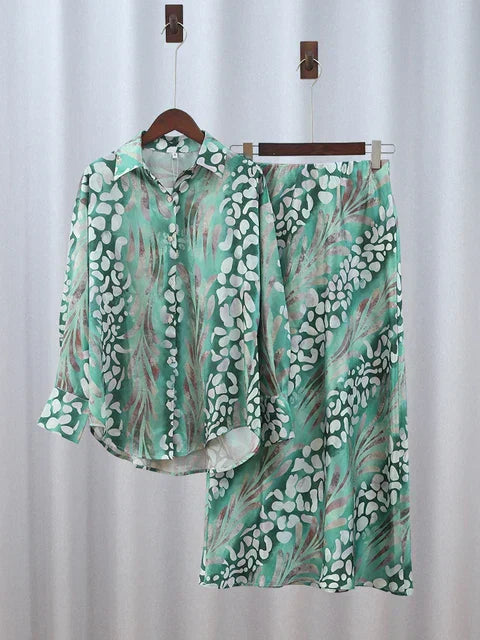 Lapinaya™ 2-delt sæt med bluse og nederdel