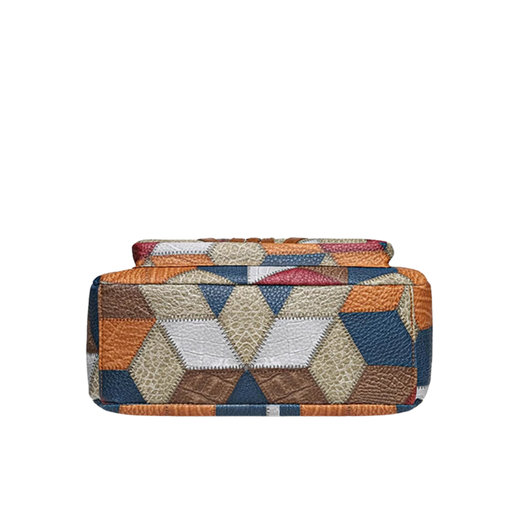 Solara™ | Farverig Patchworktaske