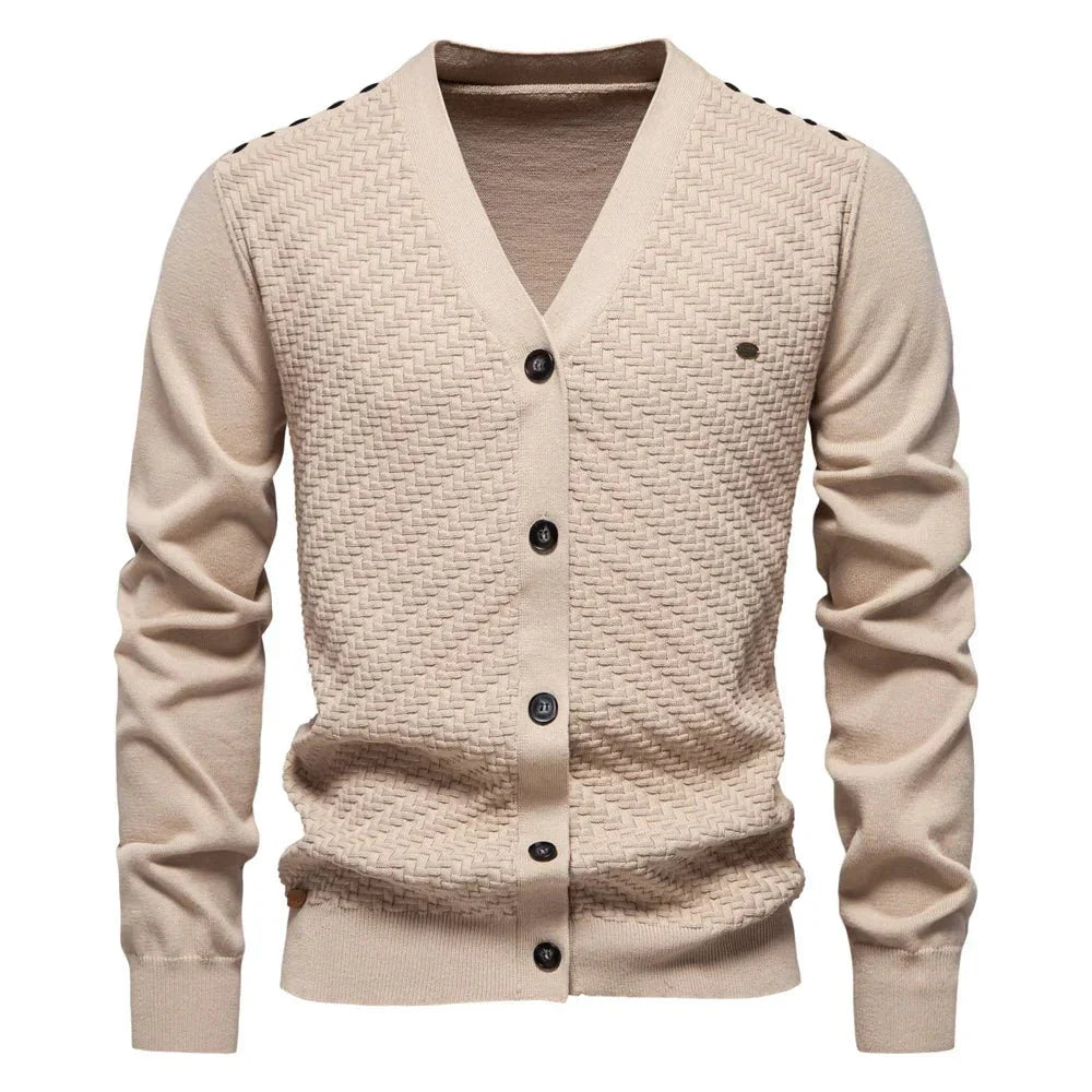 Schneider | Varm herre cardigan med V-hals