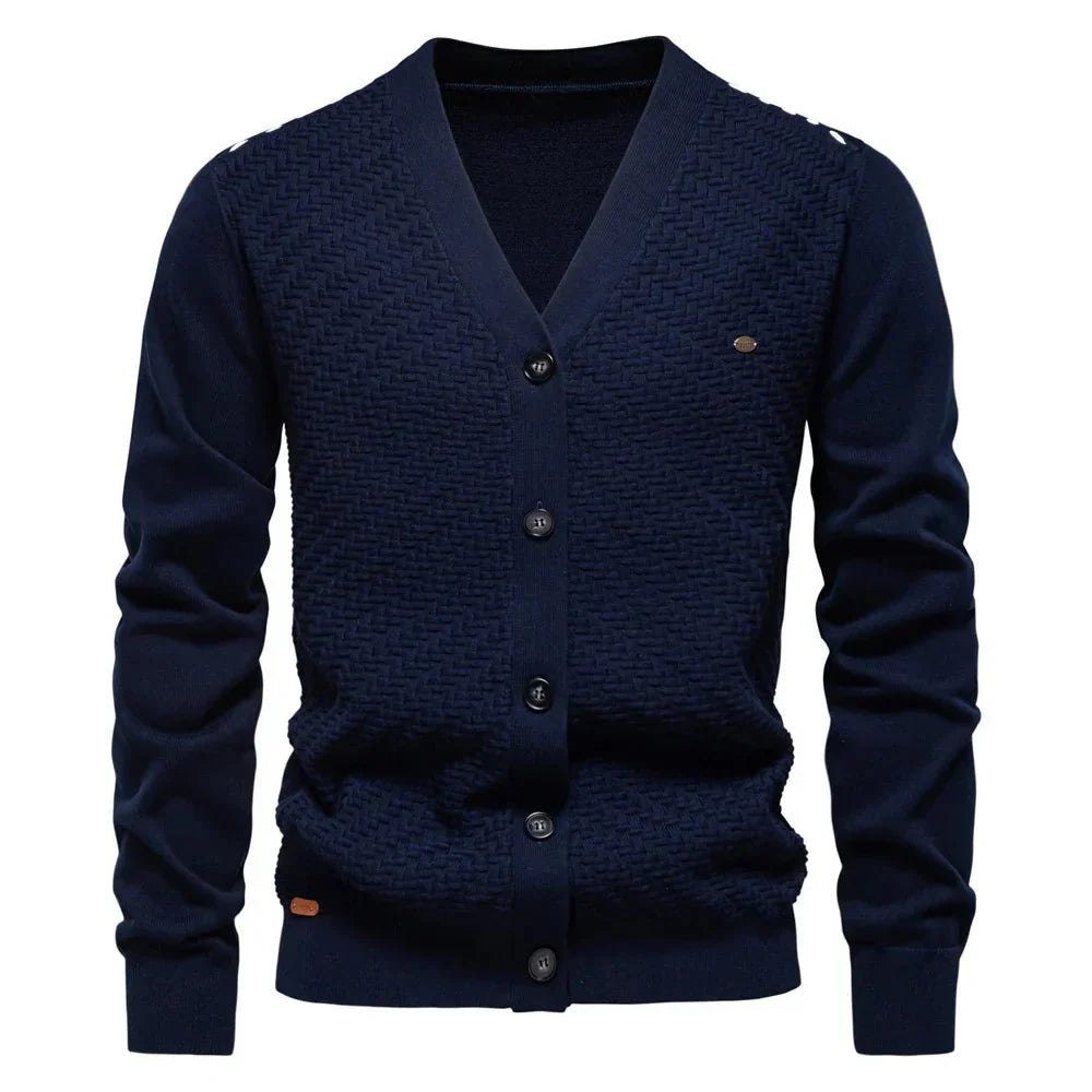 Schneider | Varm herre cardigan med V-hals