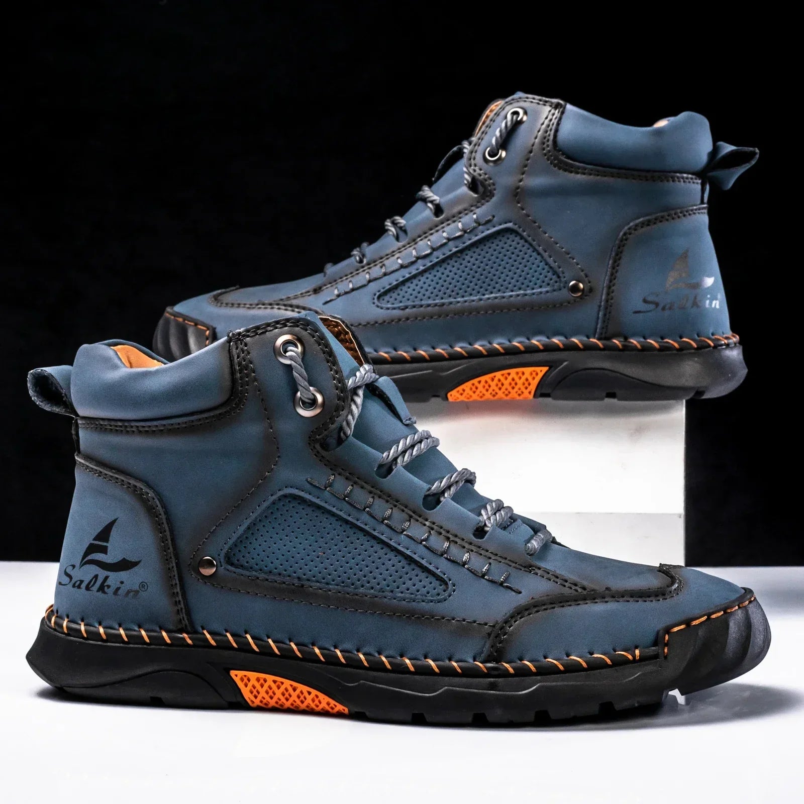 Milan™ | Læder high-top sko