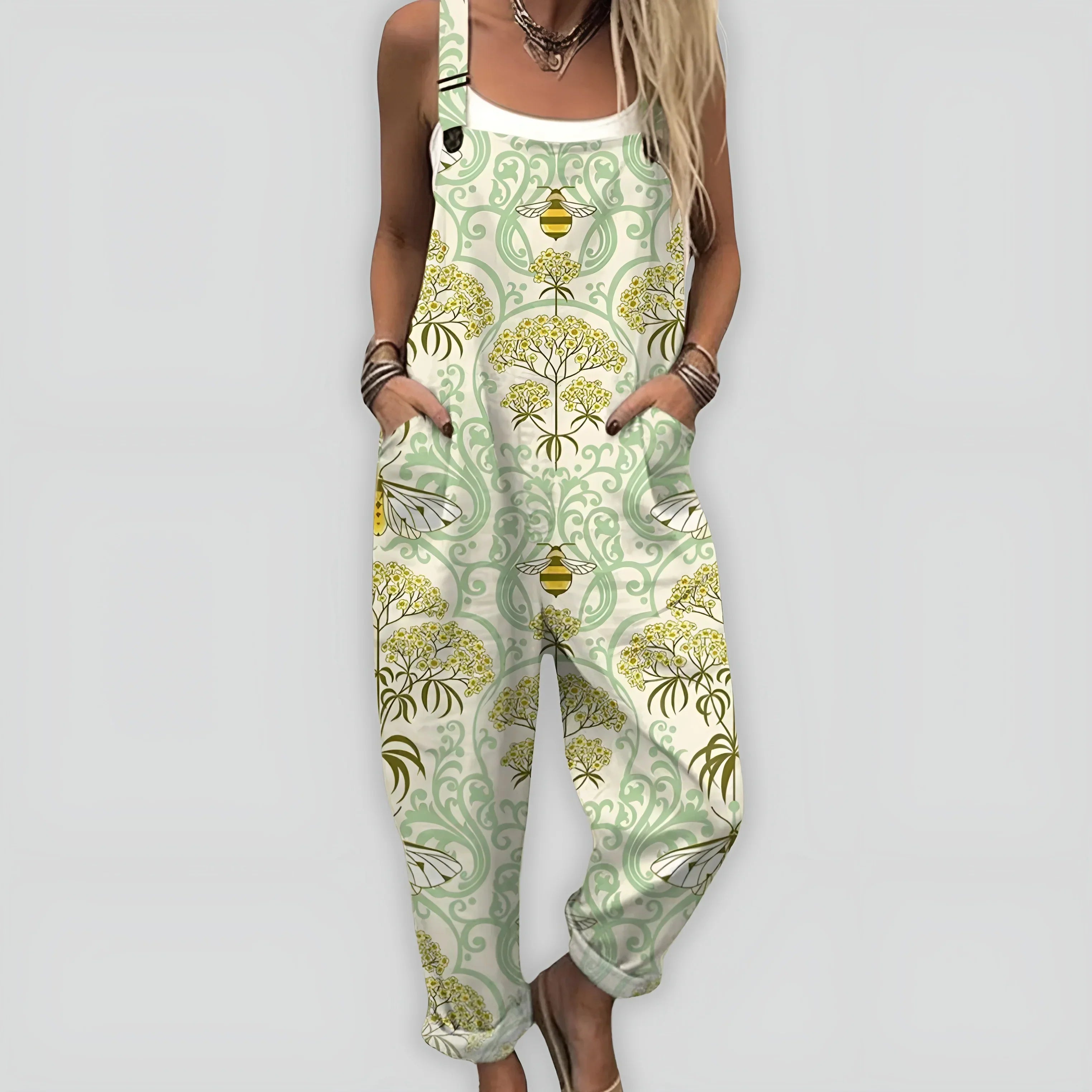 MEYER | Komfortabel og Stilfuld Jumpsuit med Løs Pasform