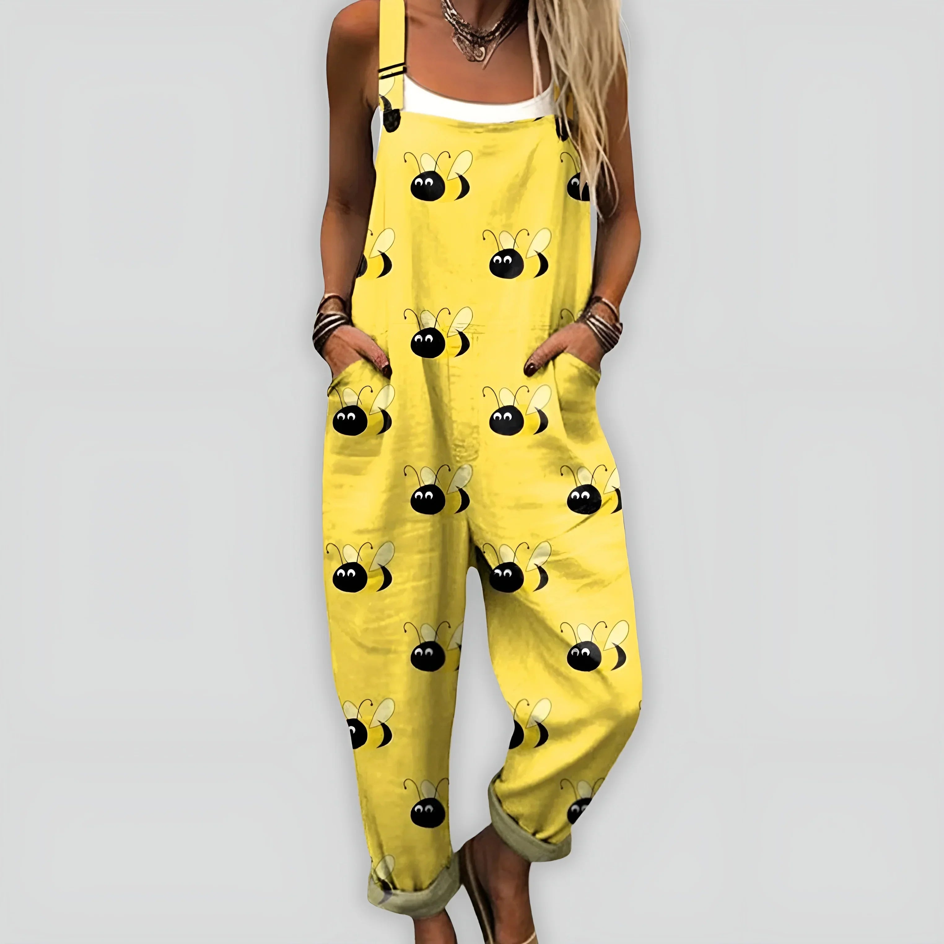 MEYER | Komfortabel og Stilfuld Jumpsuit med Løs Pasform