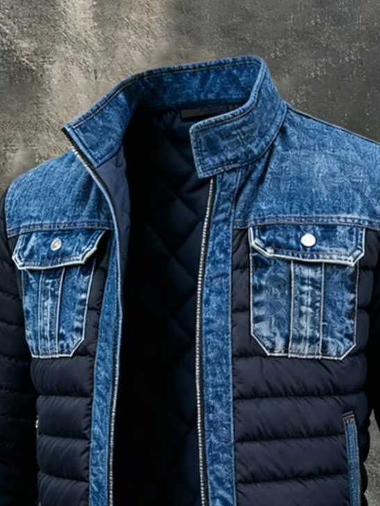 MEYER™ | Hybrid Quilted Denim Jakke