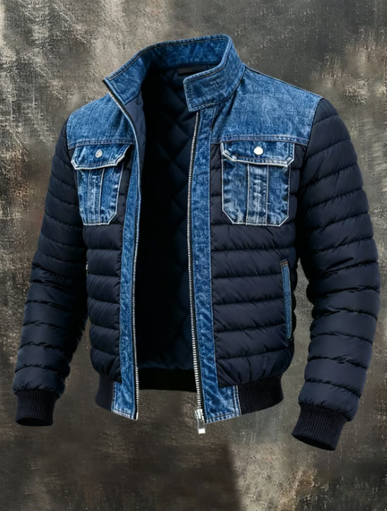 MEYER™ | Hybrid Quilted Denim Jakke