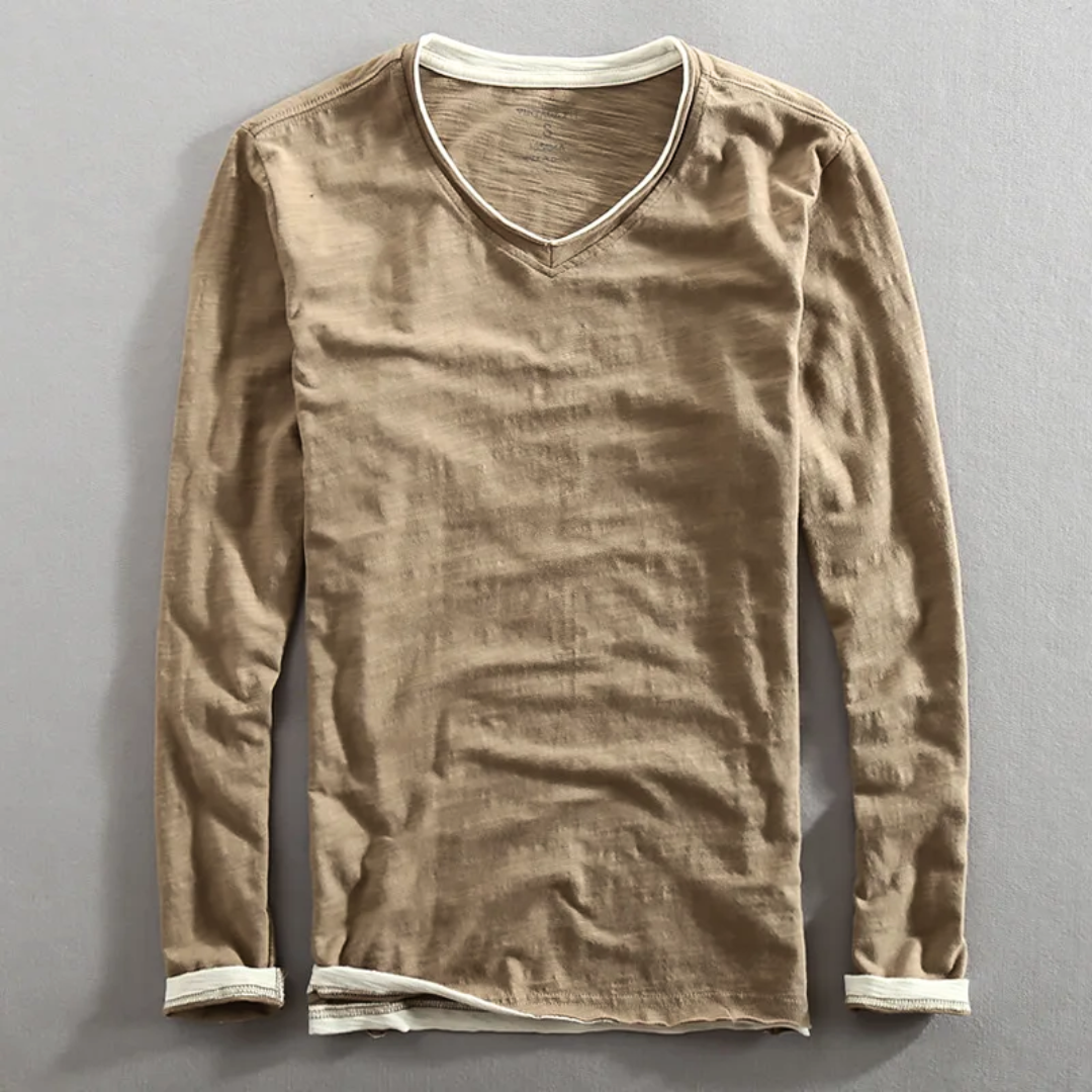 Milo™ | Langærmet T-shirt i Bomuld