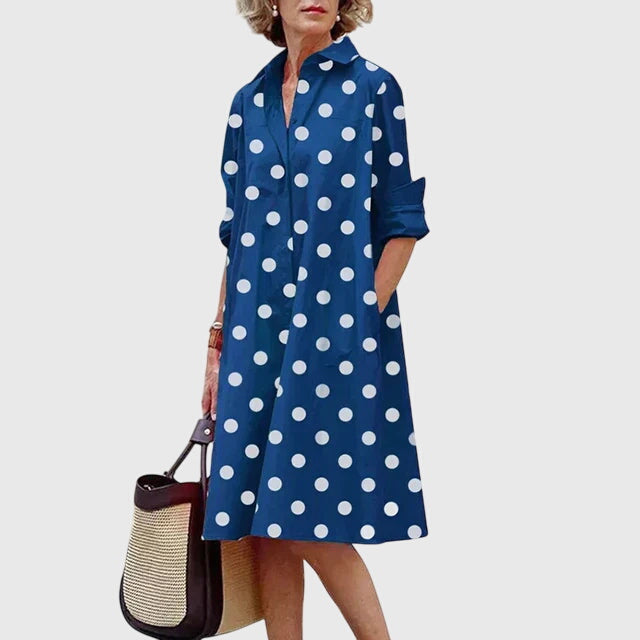 Paige | Elegant Mini Kjole med Lommer
