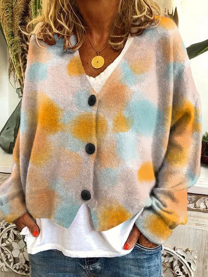 Petal™ – Blomstret cardigan med broderi