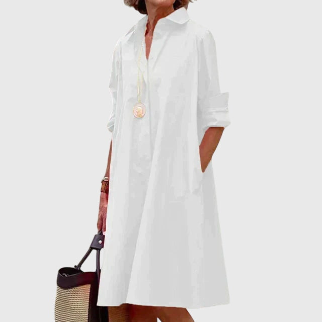 Paige | Elegant Mini Kjole med Lommer