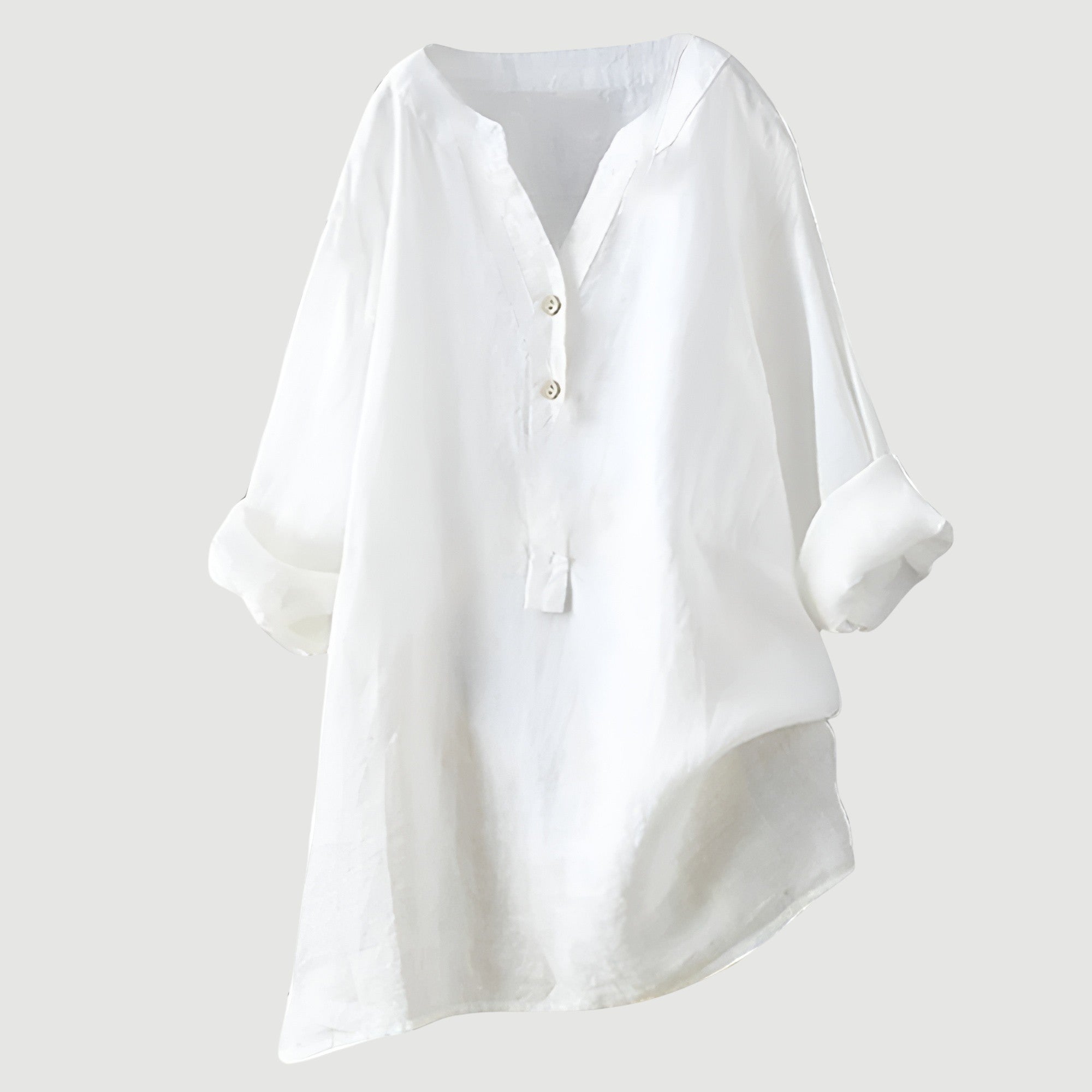 Freja™ | Let og komfortabel Bluse med knapper