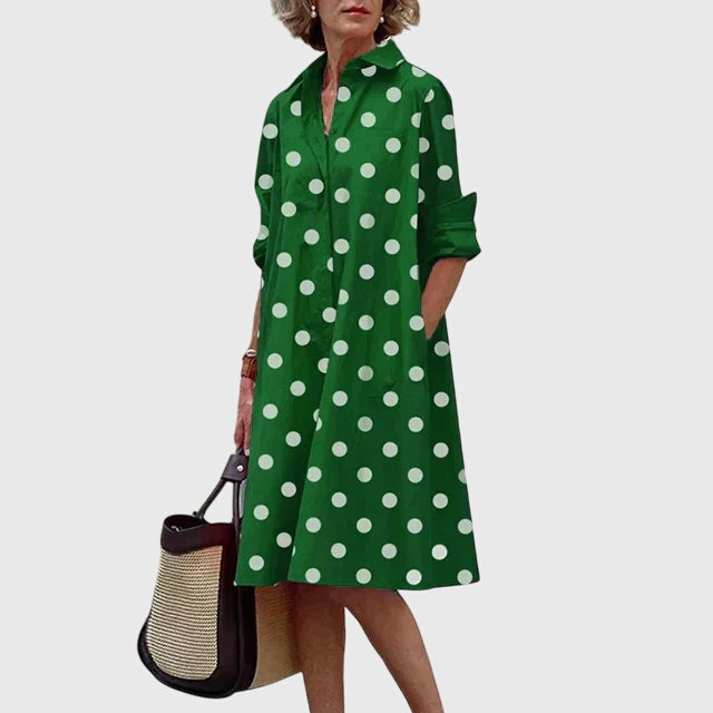 Paige | Elegant Mini Kjole med Lommer