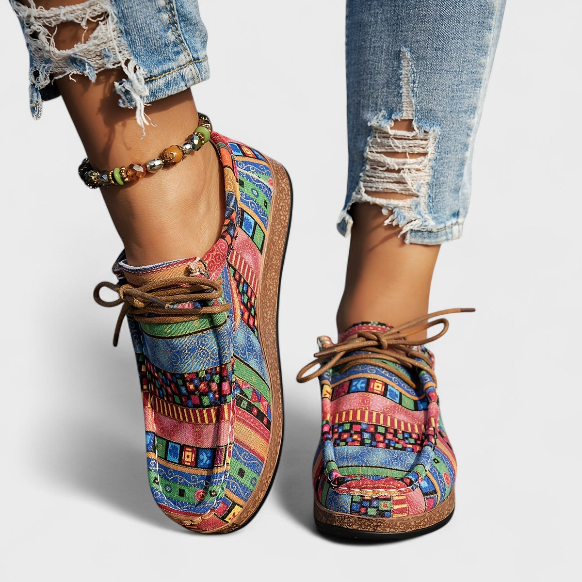 Selma™ | Komfortable farverige sneakers