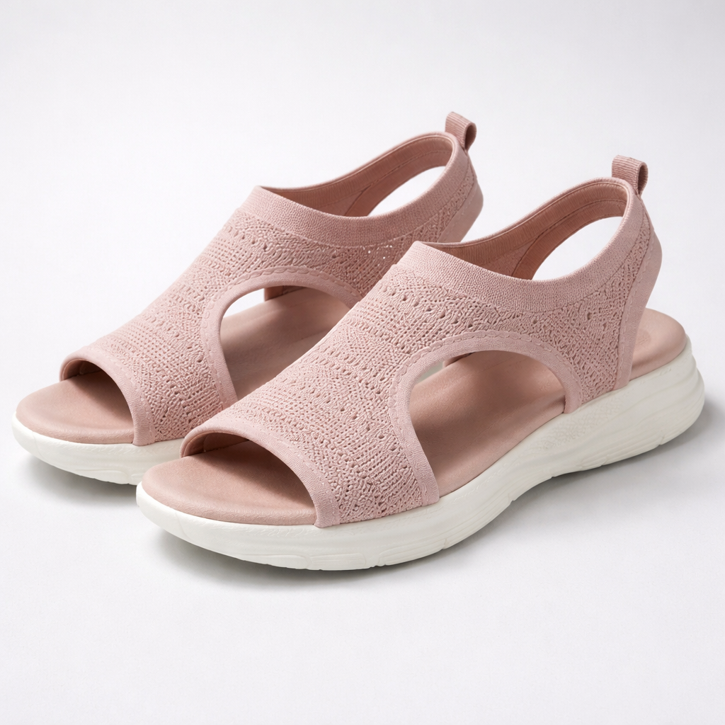 Clara™ | Åndbare Komfortsandaler med Plateausål