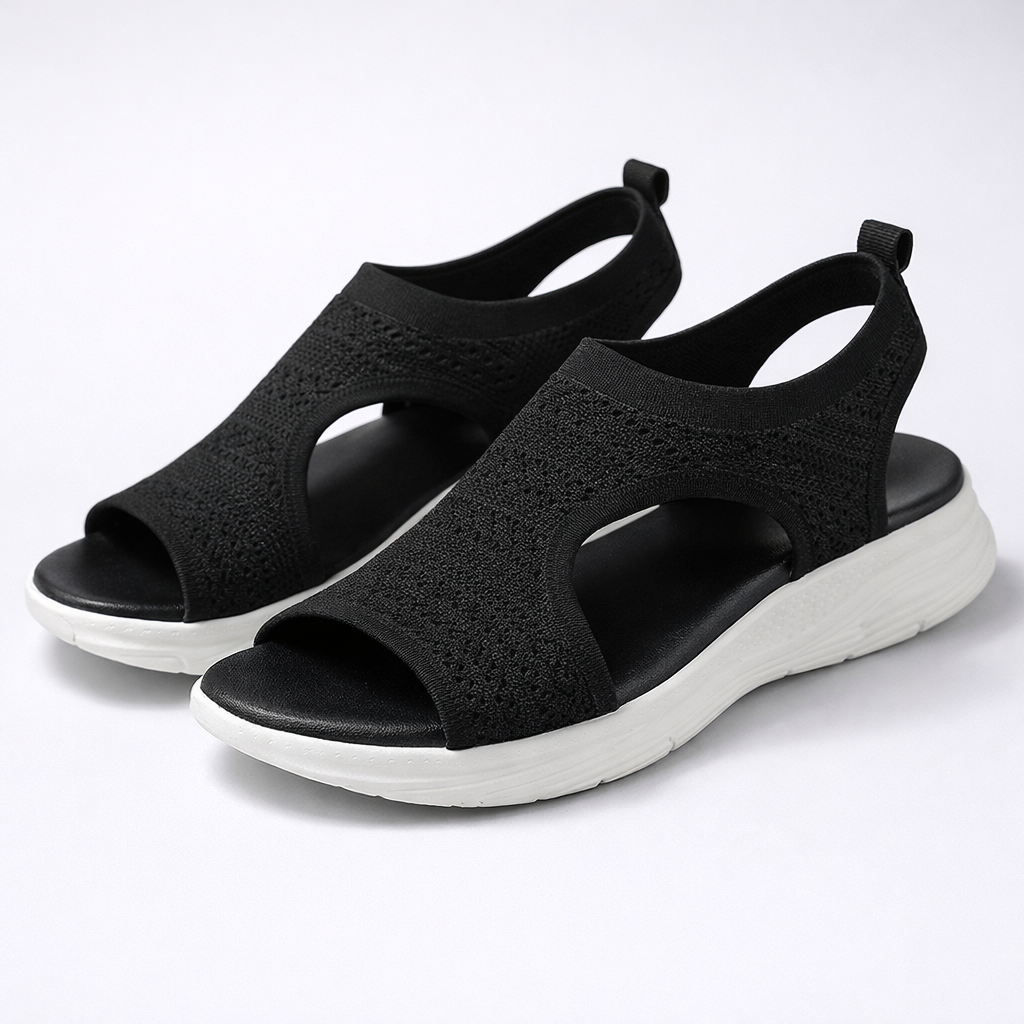 Clara™ | Åndbare Komfortsandaler med Plateausål