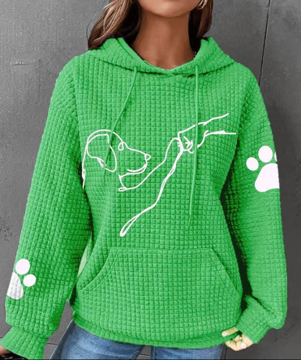 Layla™ | Blød Hoodie med Hundeprint