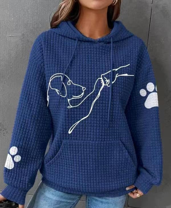 Layla™ | Blød Hoodie med Hundeprint