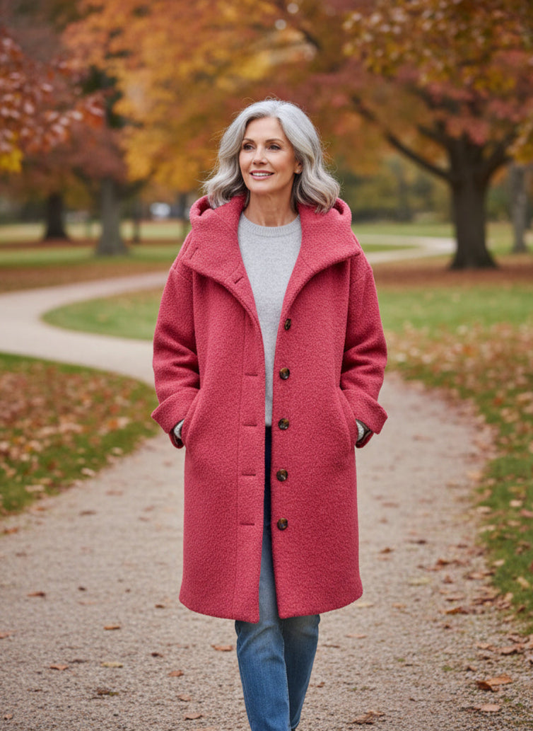 Cathy™ | Hyggelig Frakke