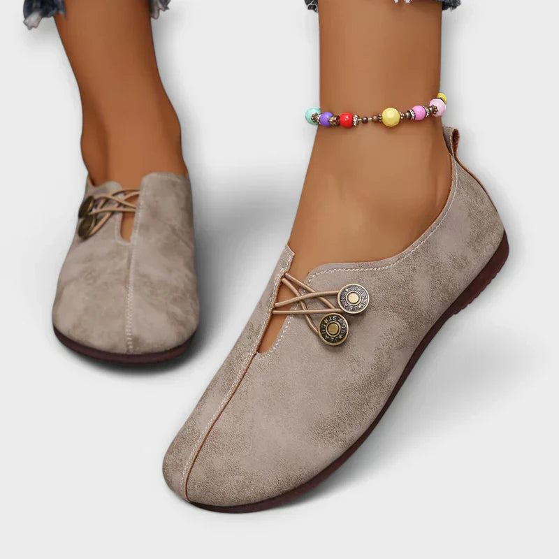 ALIISA™ LOAFER | Blød ruskind og komfort i bevægelse
