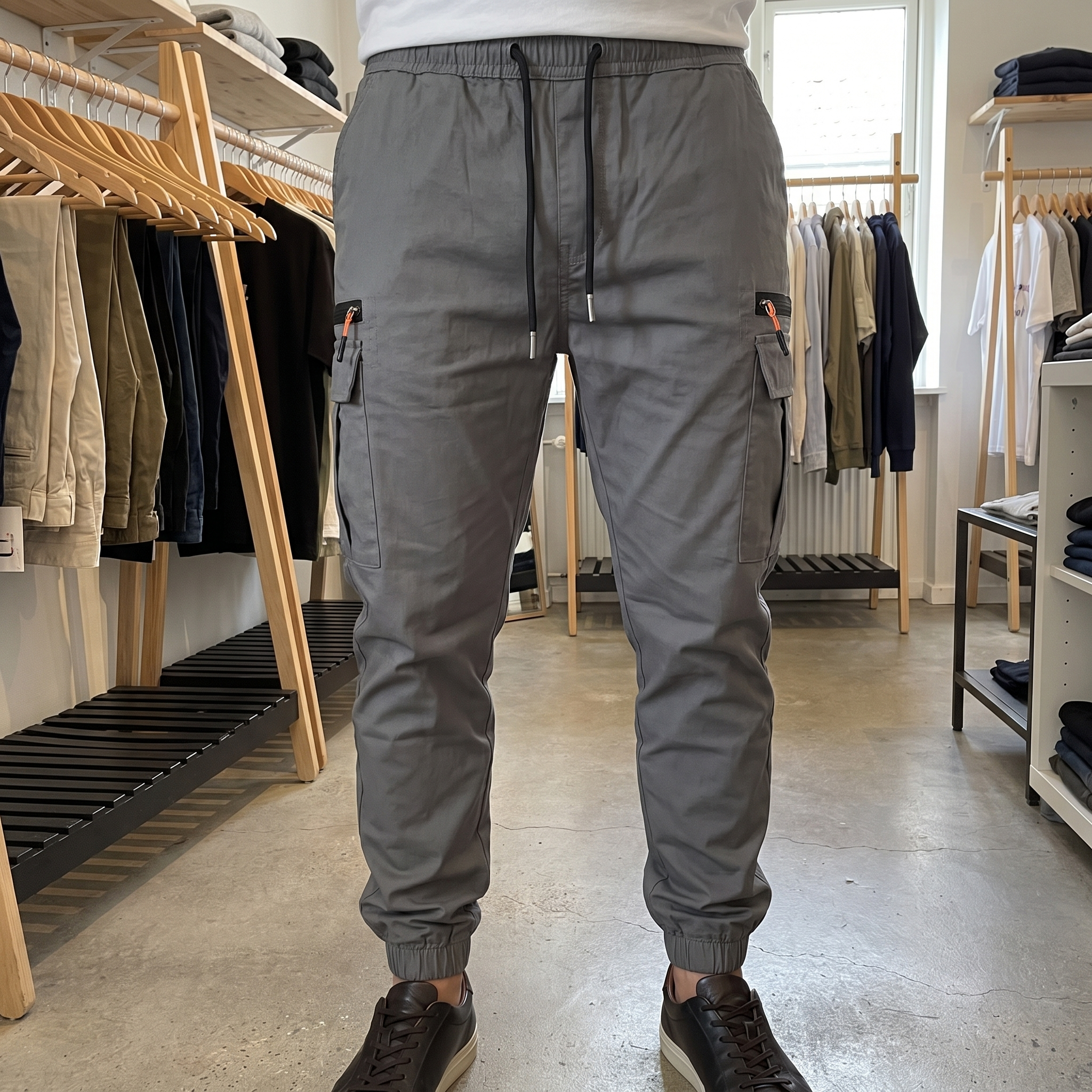 Christian™ | Praktiske Bukser med Stretch