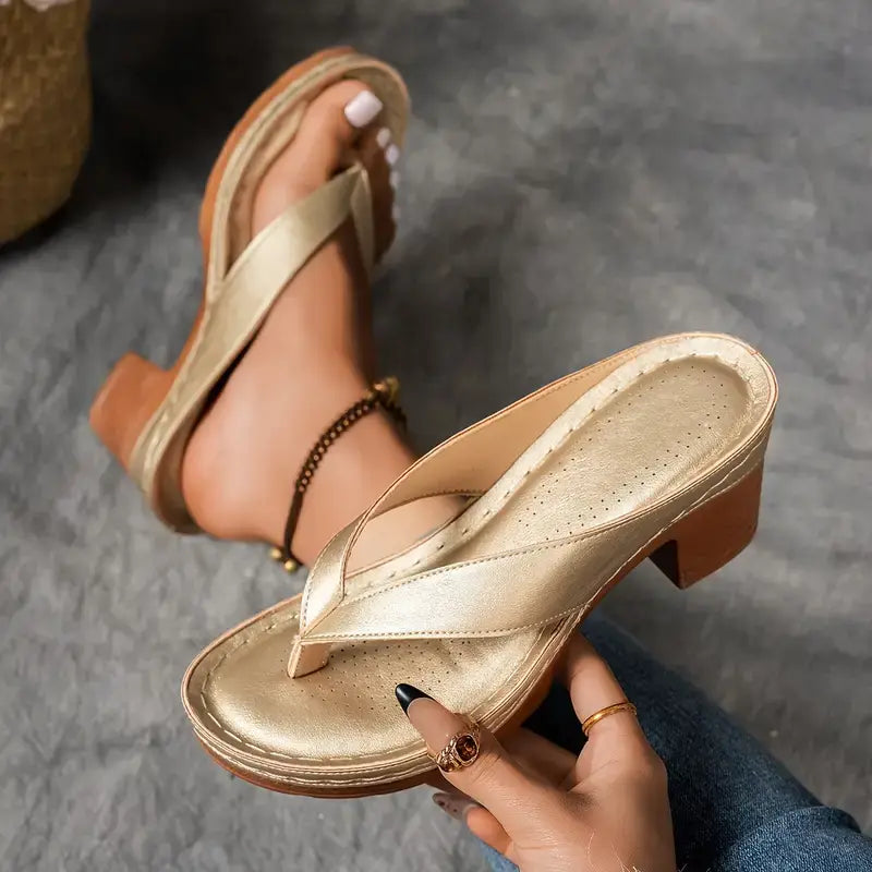Jette | Elegante sandaler med hæl