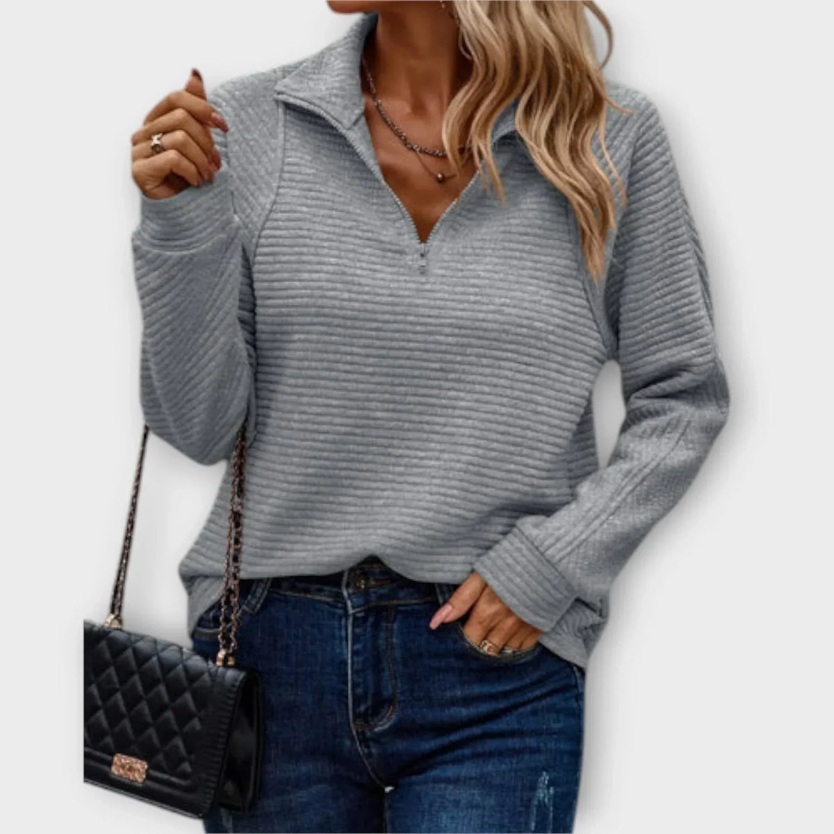 Olivia | Half-Zip Trøje