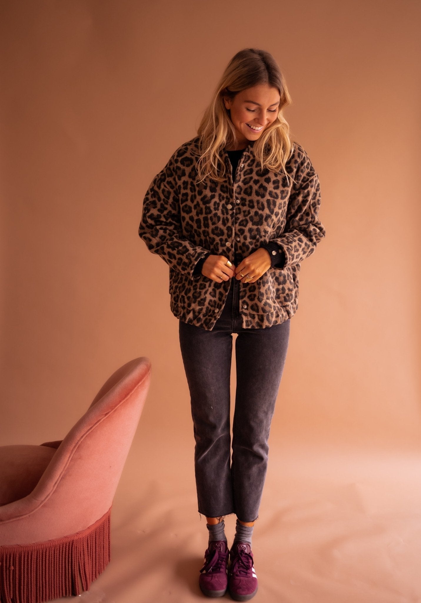 Charlene™ | Trendy leopardjakke