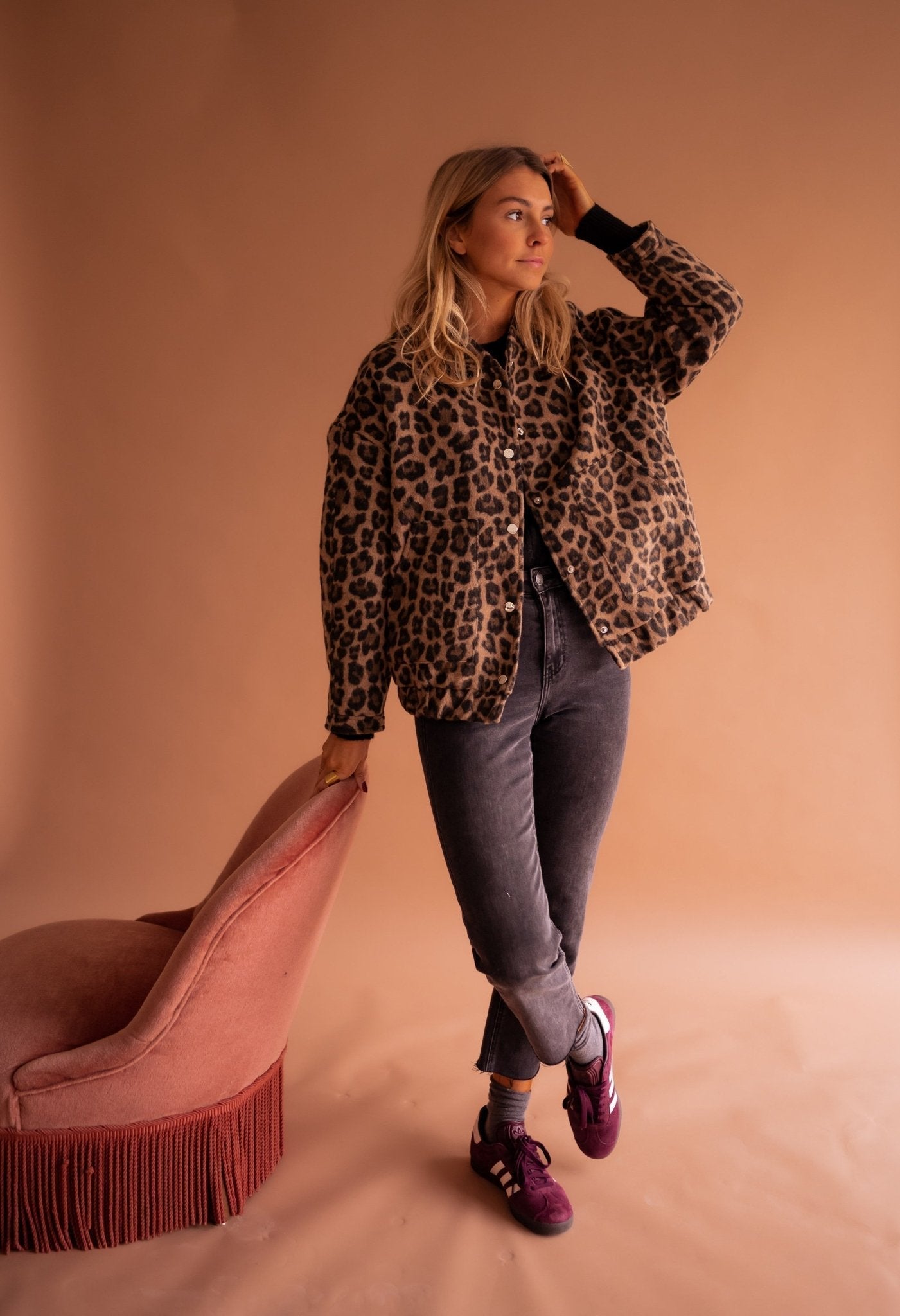 Charlene™ | Trendy leopardjakke