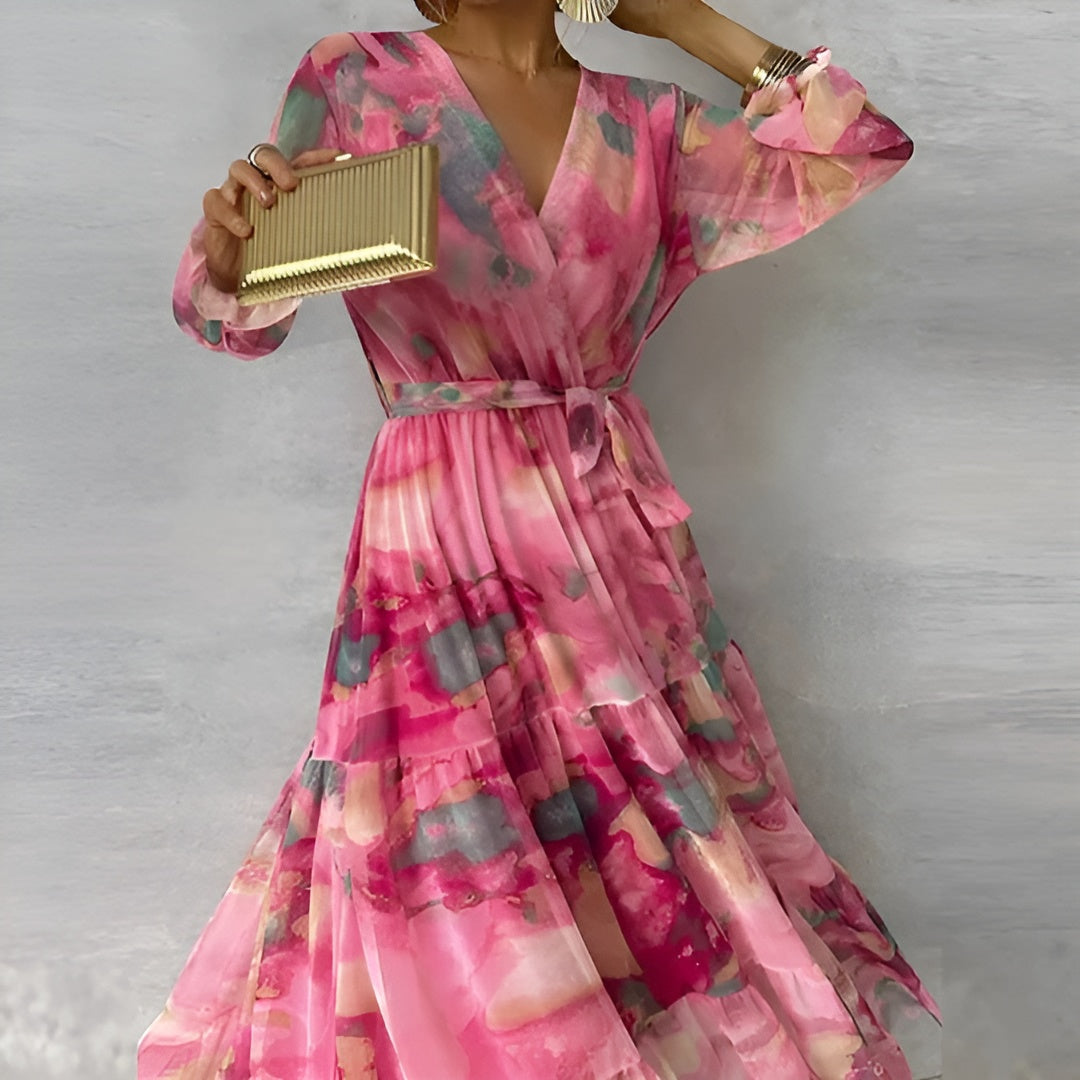 PIA™ KJOLE | Farverig elegance til sommerens dage