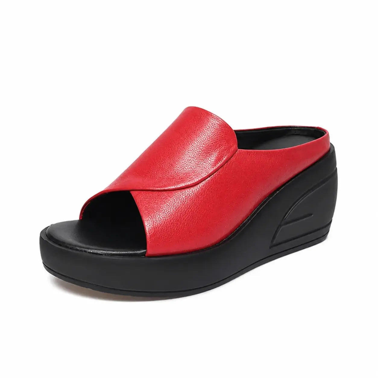Maren™ | Ortopædiske Slip-on Kilehælsandaler