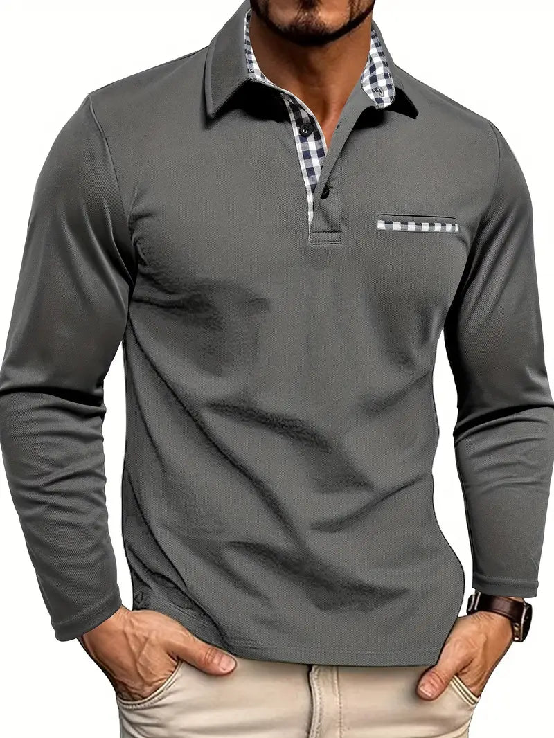 Roan™ | Langærmet Herrepolo